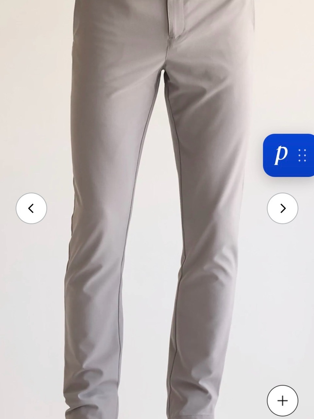 chubbies Men's Slate Blue Performance Chinos 36x30